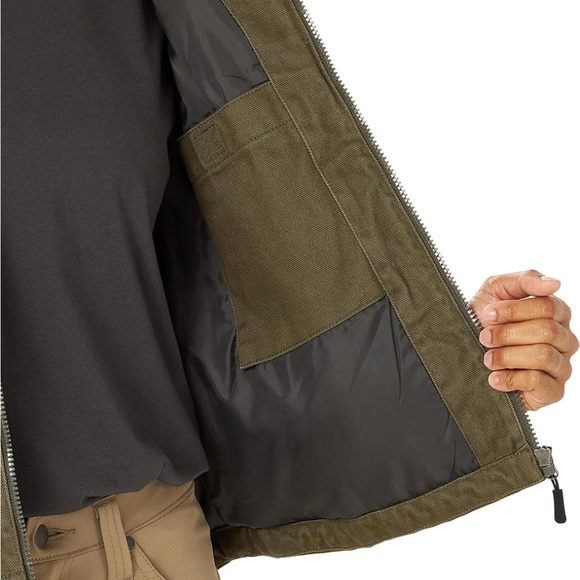 Wrangler RIGGS Workwear Women's Tough Layers Canvas Jacket Size Large - Picture 7 of 8